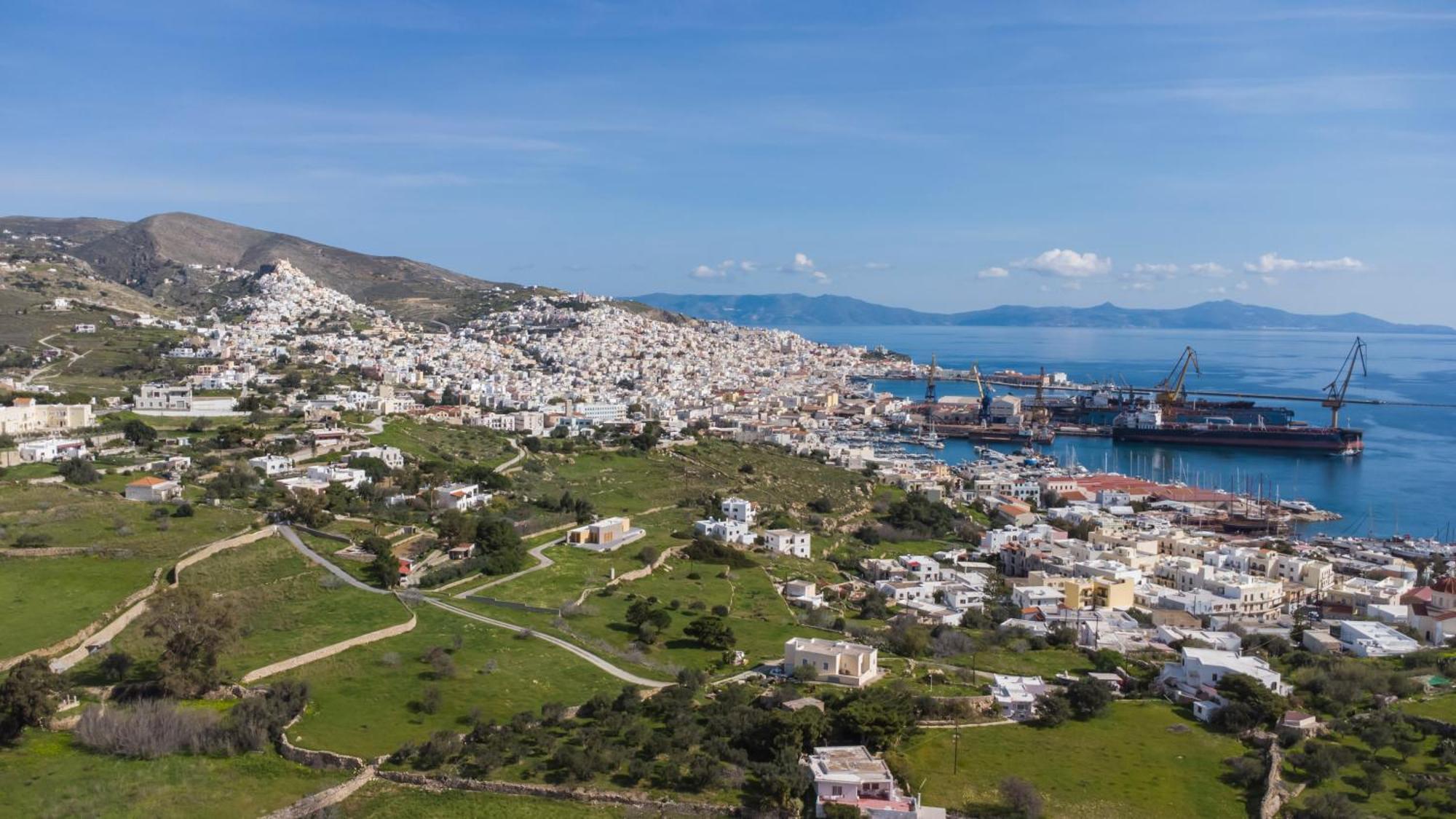 Avrofilito Syros Houses Ermoupoli Exterior photo